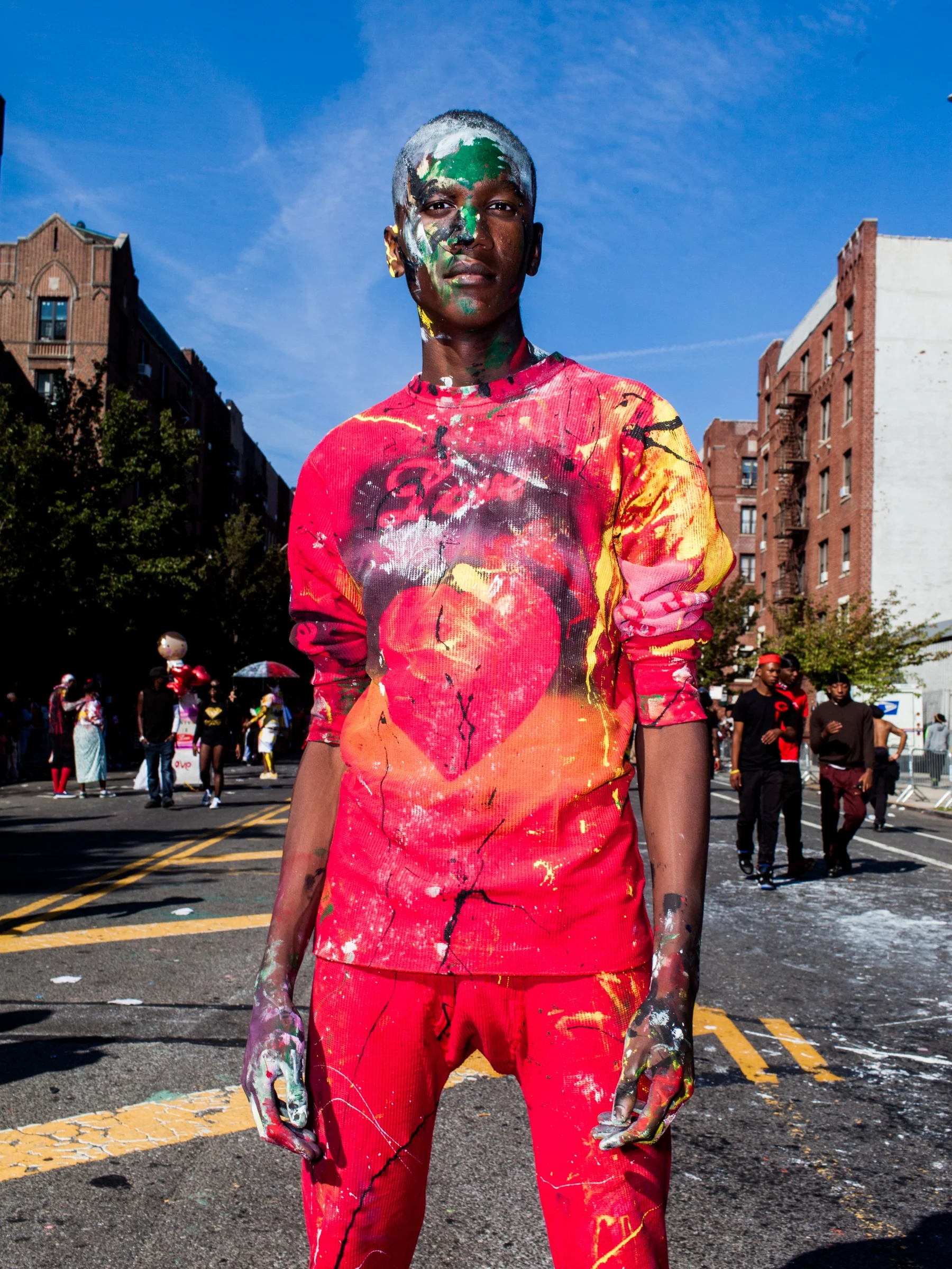 J’ouvert festival goer