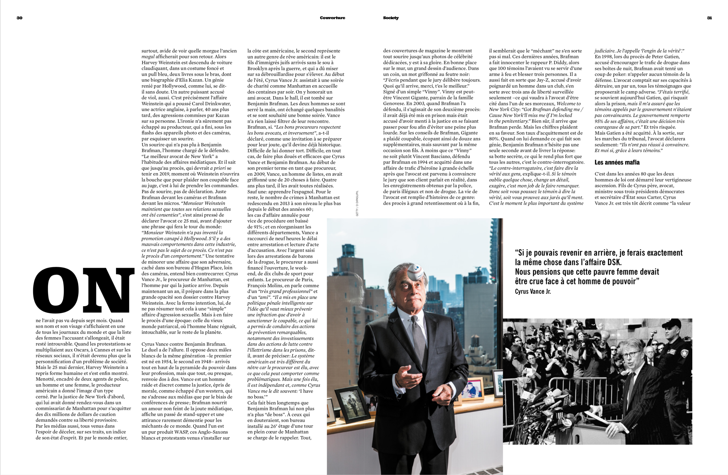 Benjamin Brafman for Society Magazine