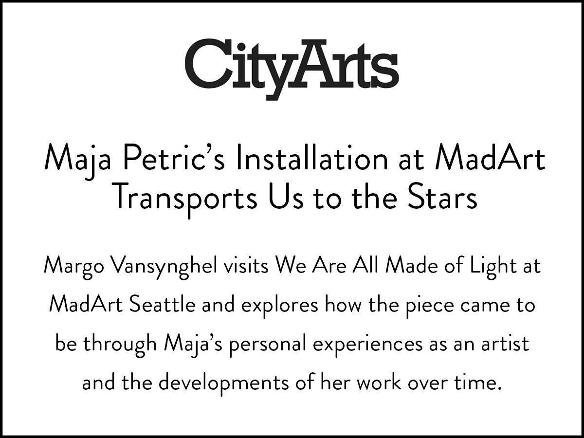 City Arts discuss Maja Petric's beginning as an artist and her immersive art installation at MadArt.