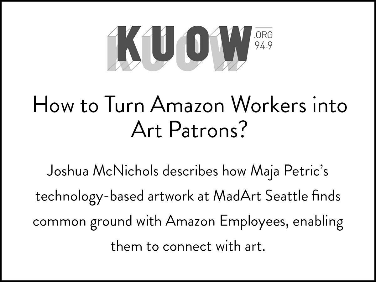 KUOW cover how Amazon employees try to analyze the technology behind We Are All Made of Light.