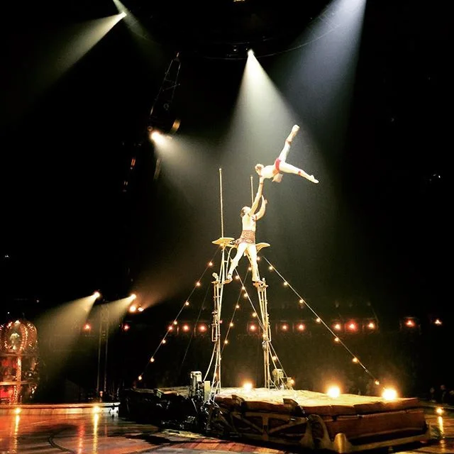 Wonderful show at Dodgers Stadium #kurios