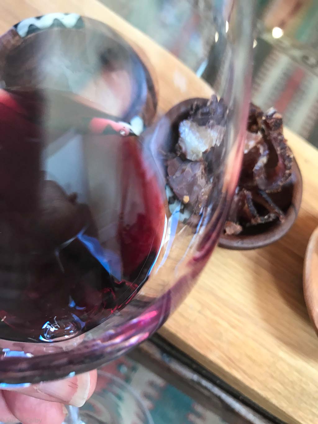 Biltong and wine - who'd've thought?