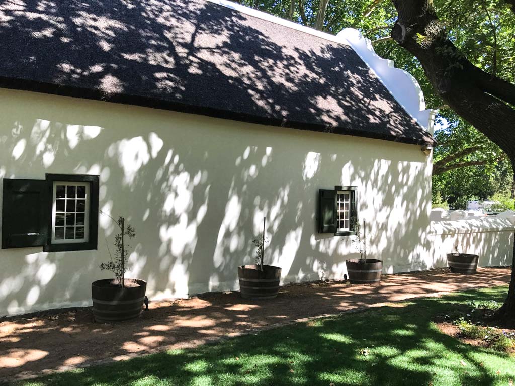 Restored Cape Dutch buildings