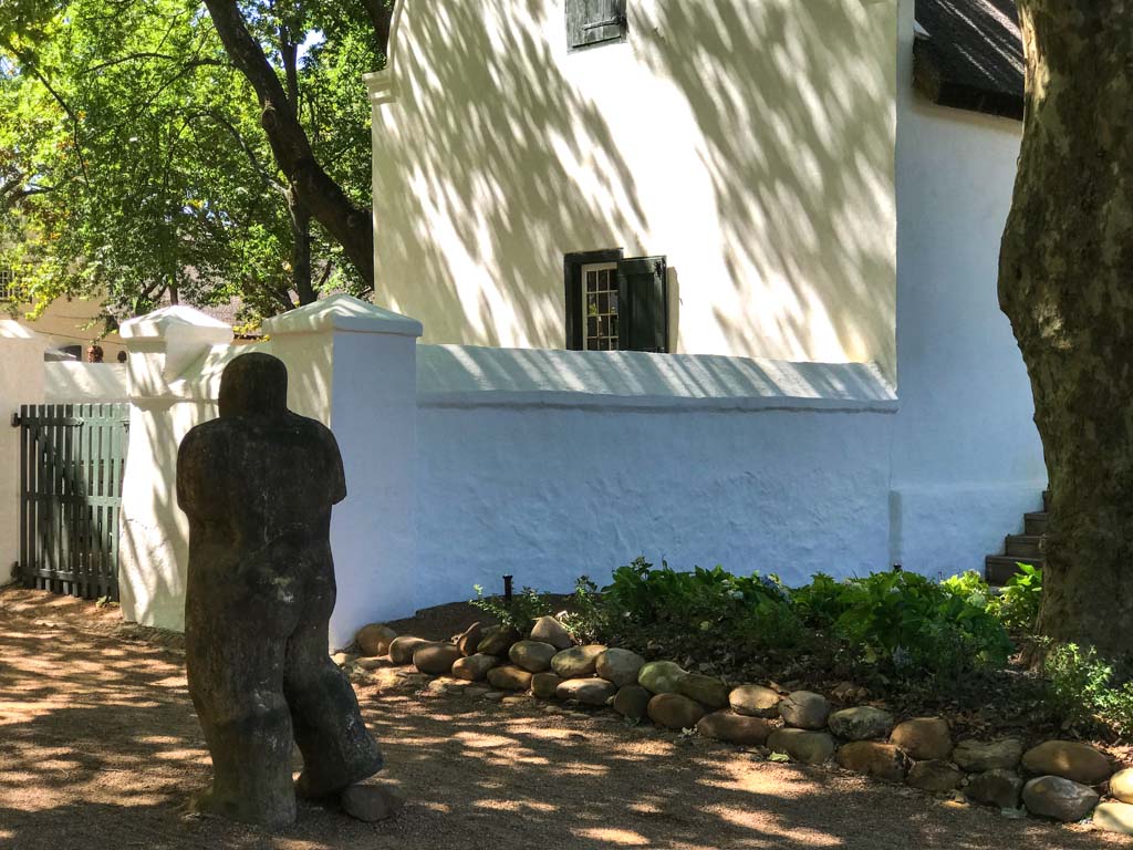 Restored Cape Dutch buildings