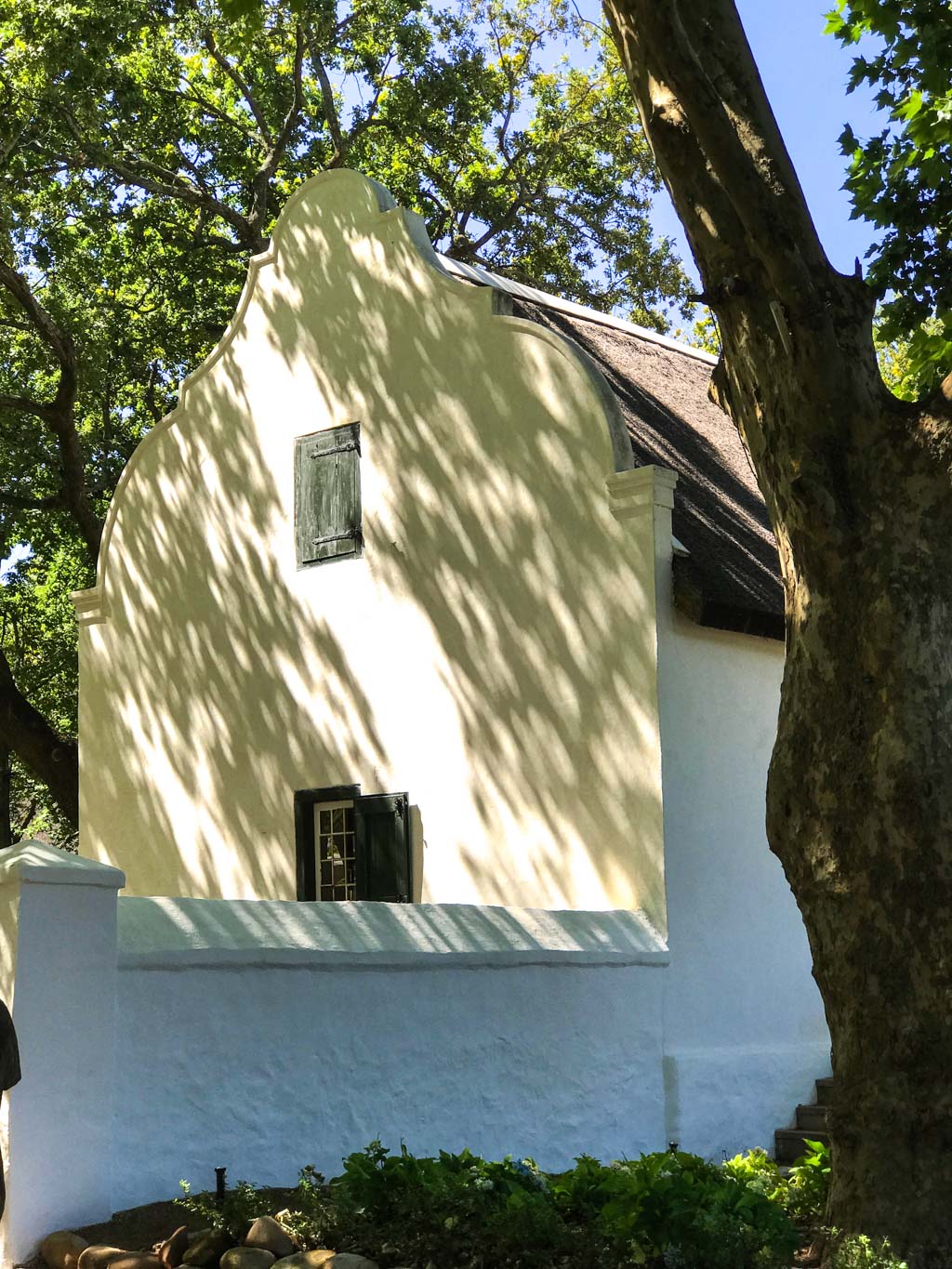 Restored Cape Dutch buildings