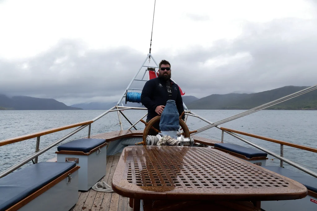  Matt at the helm 