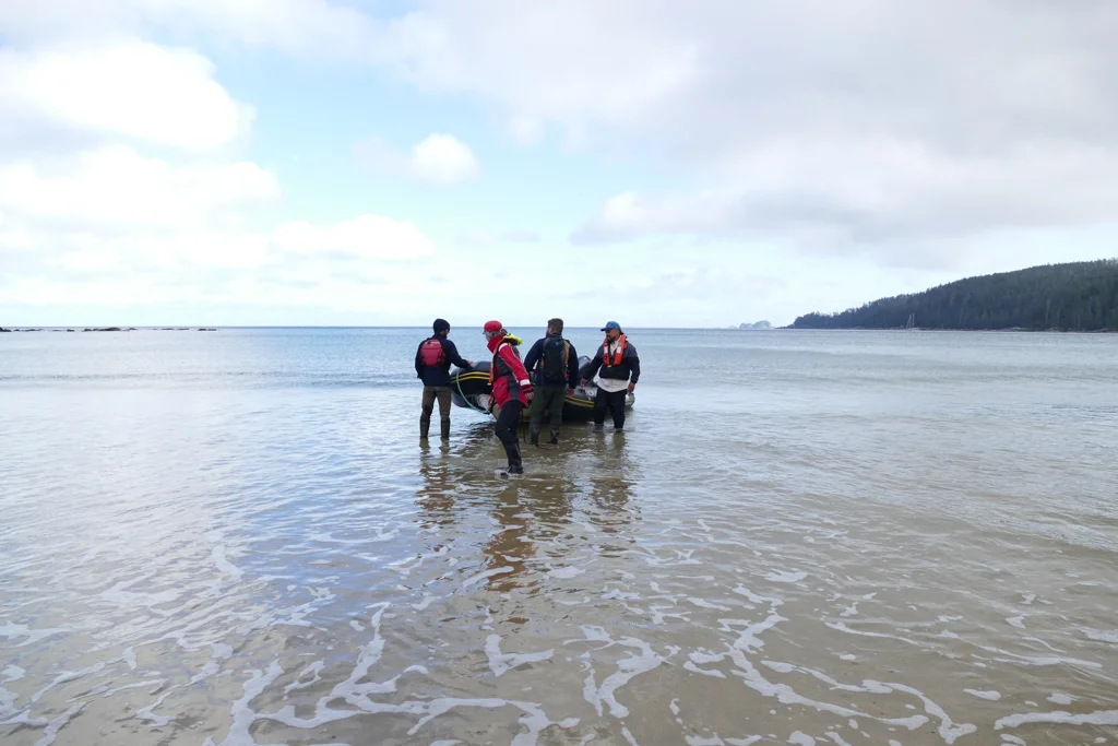  Beached! The Zodiac that transported us 
