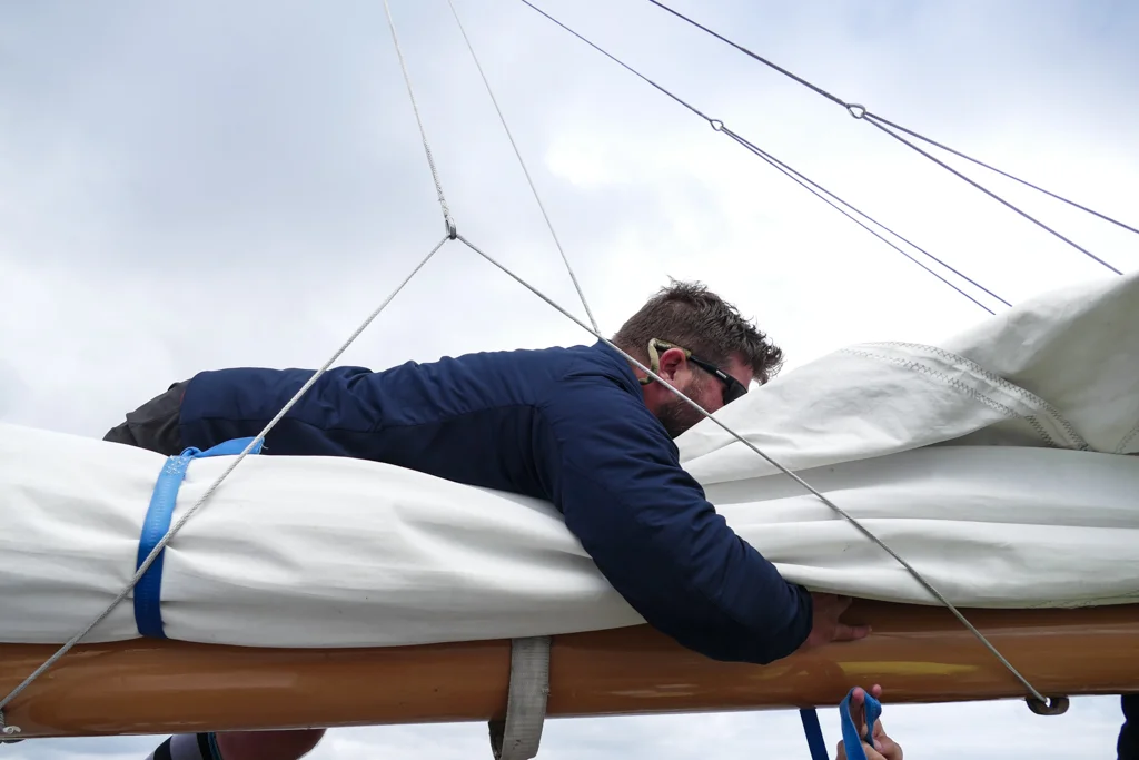  Matt takes his job lying down 