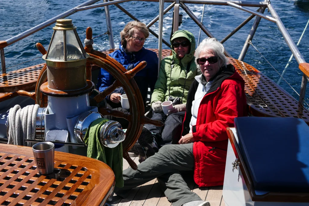  Staying out of the wind 
