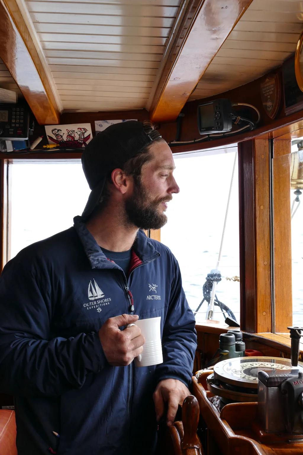  Kyle at the helm 