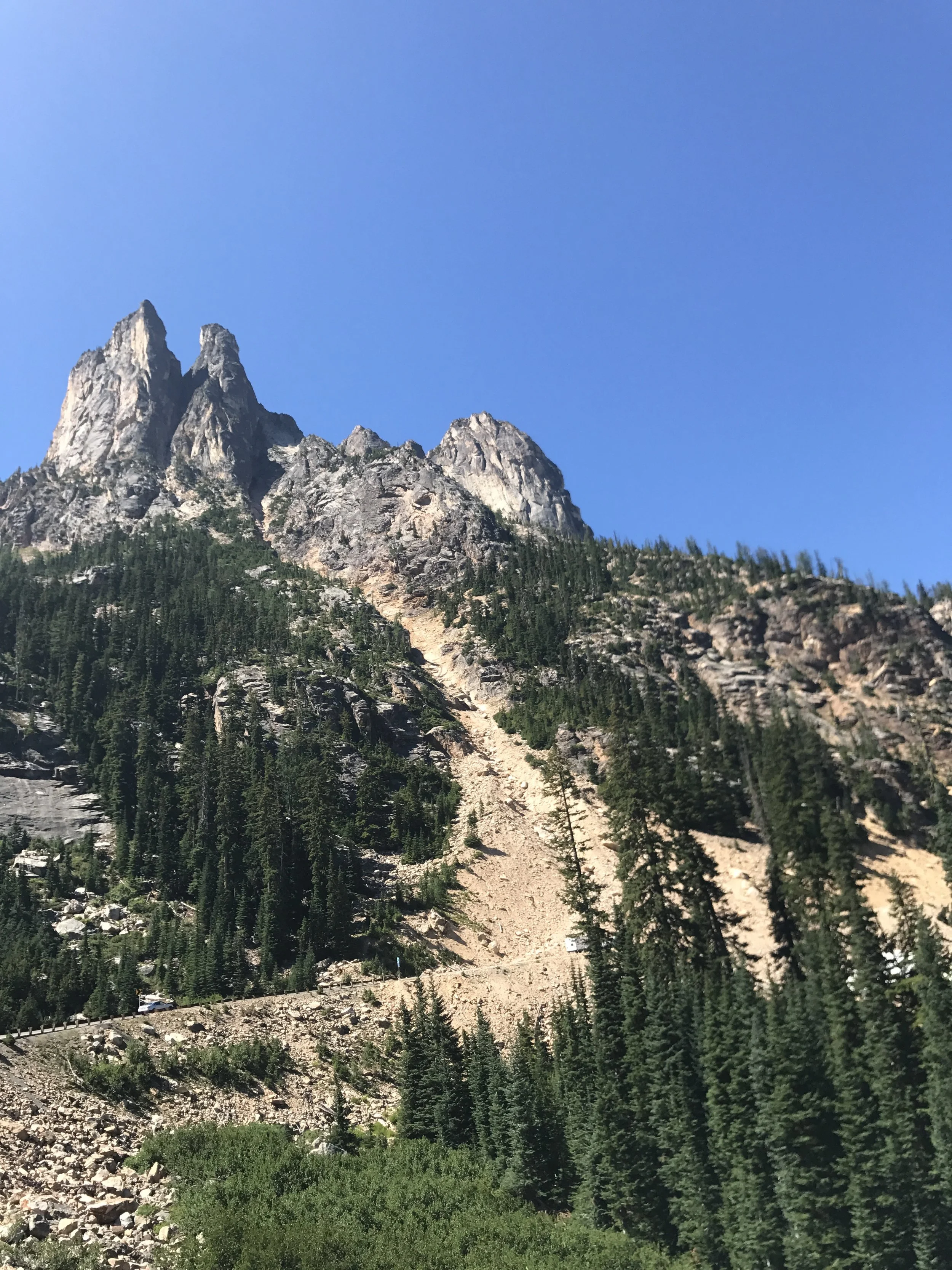 Cascade spires