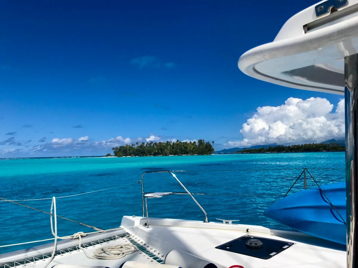 First Day Aboard Our Moorings 48 in French Polynesia