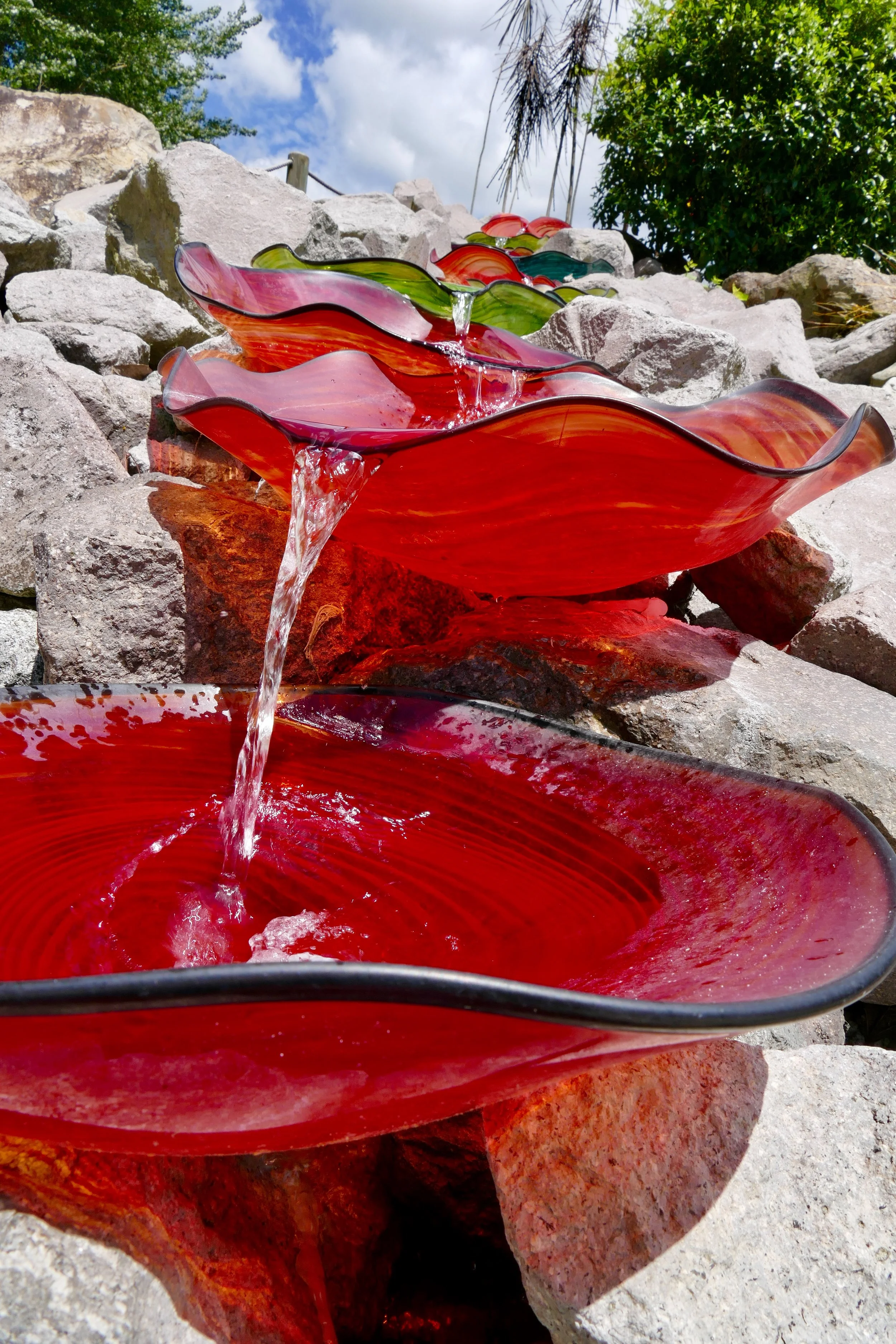  Lava Glass waterfall 