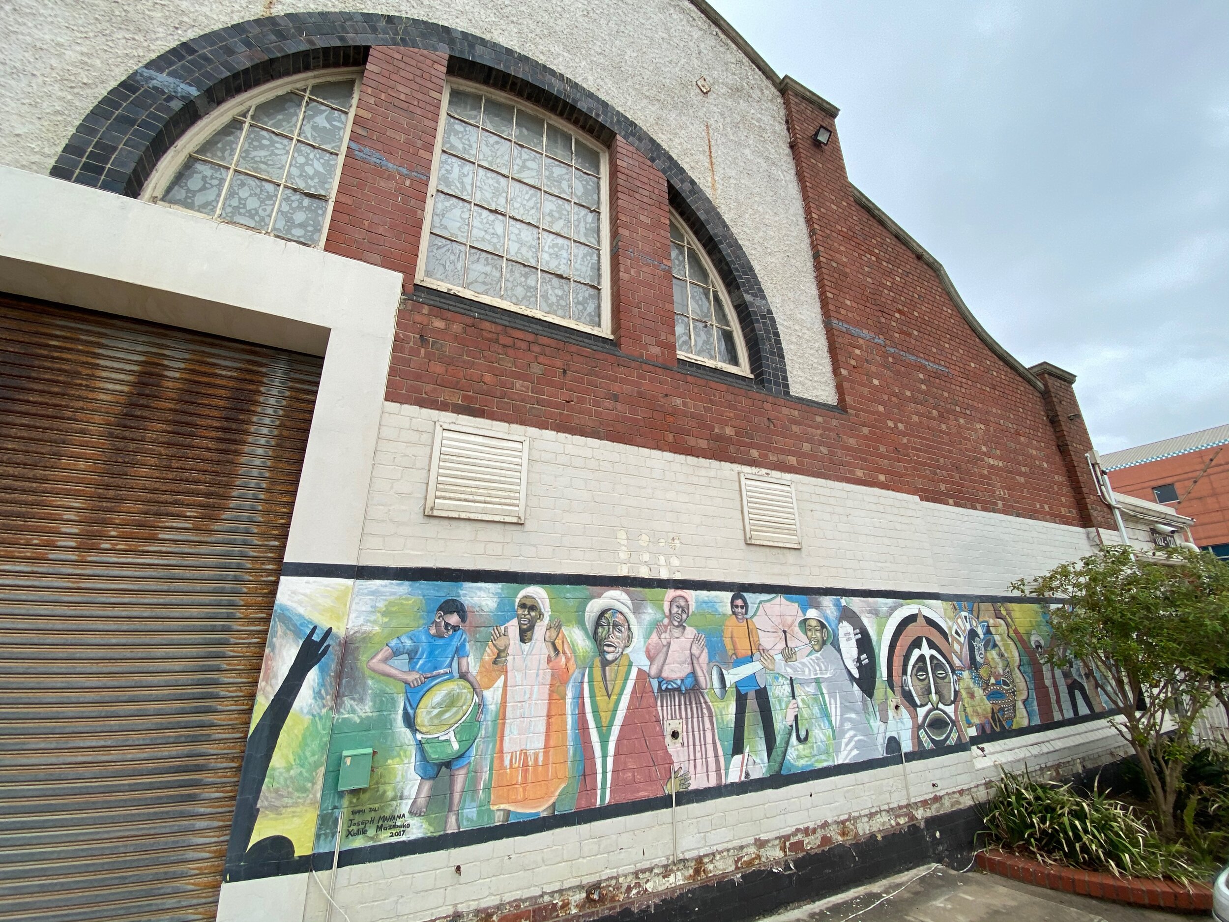 Mural on the Beer Hall