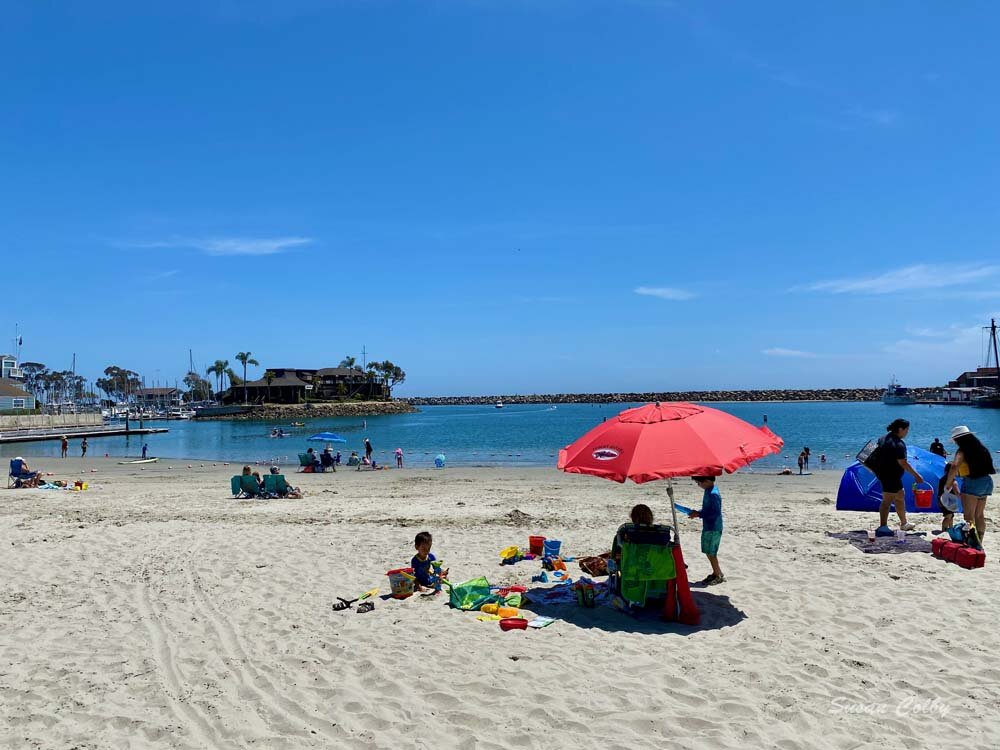 Baby Beach at Dana Point Harbor