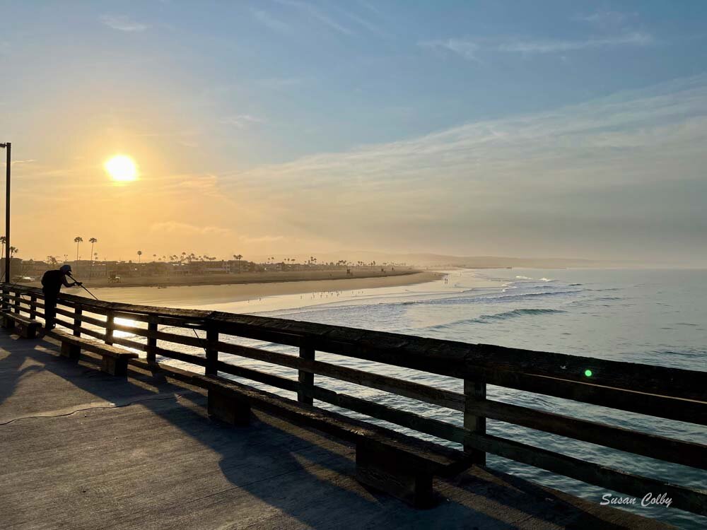 Sunrise Newport Pier