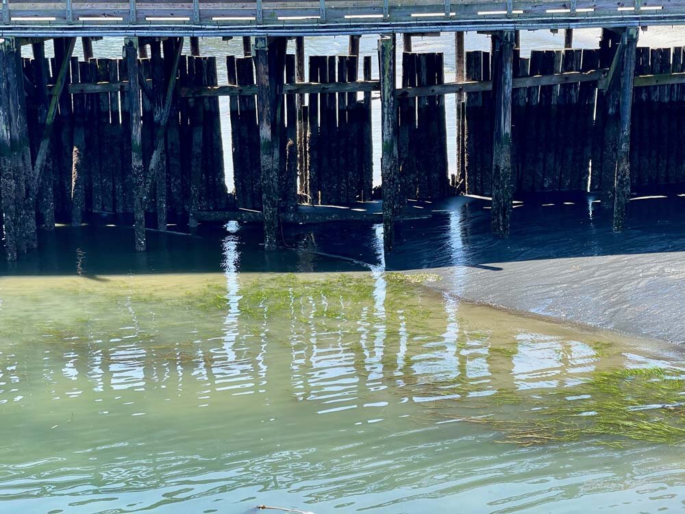 Low tide at Fort Worden