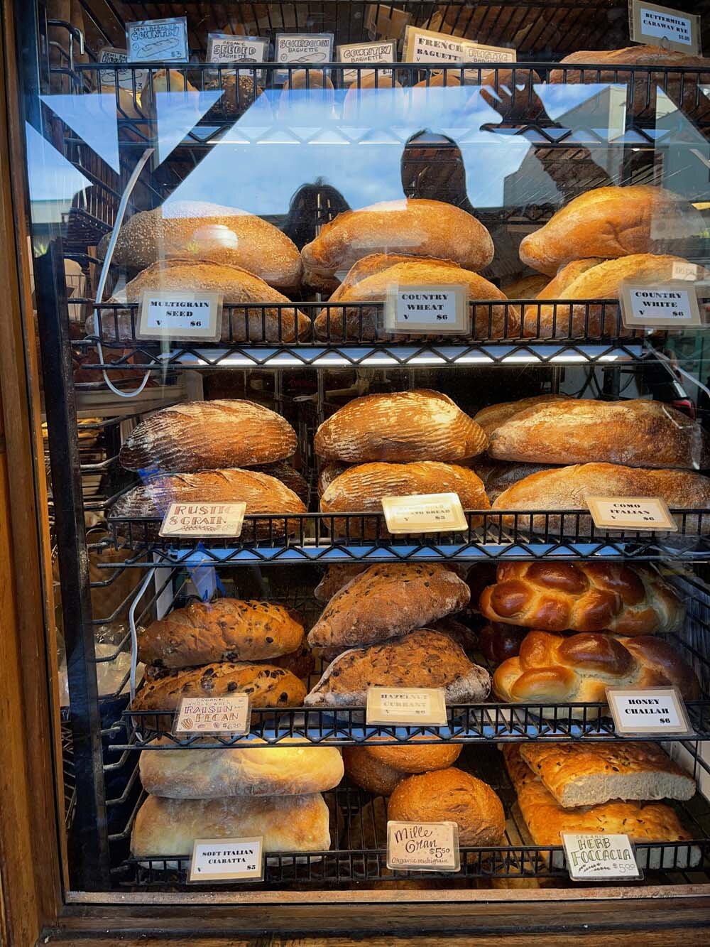 Fresh bread at Pike Place Market