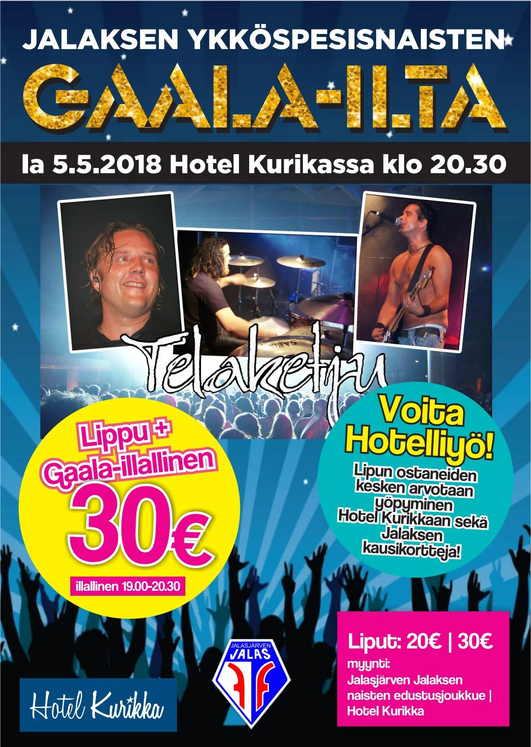 Naisten Ykköspesiksen turnauspäivä ja gaalailta