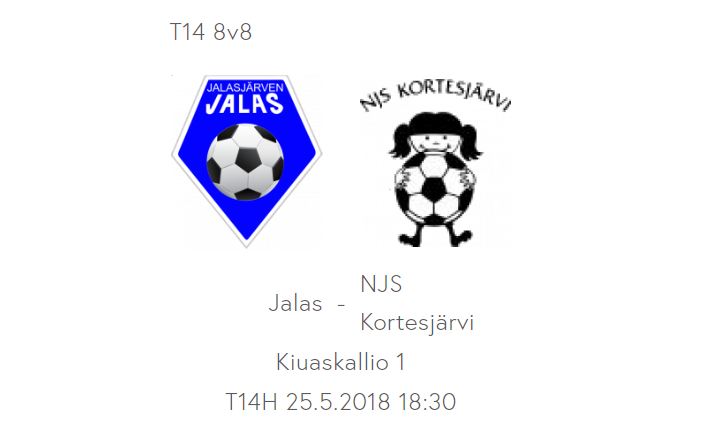 Jalkapallo T14 ottelu Jalas - NJS Kortesjärvi 