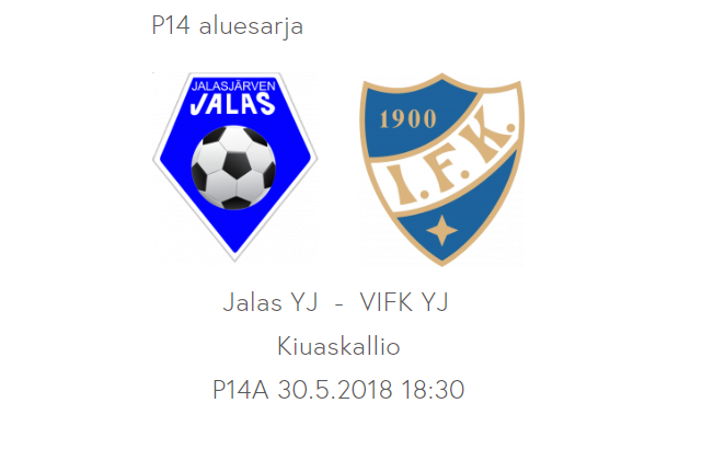 Jalkapallo P14 aluesarjan ottelu Jalas - VIFK