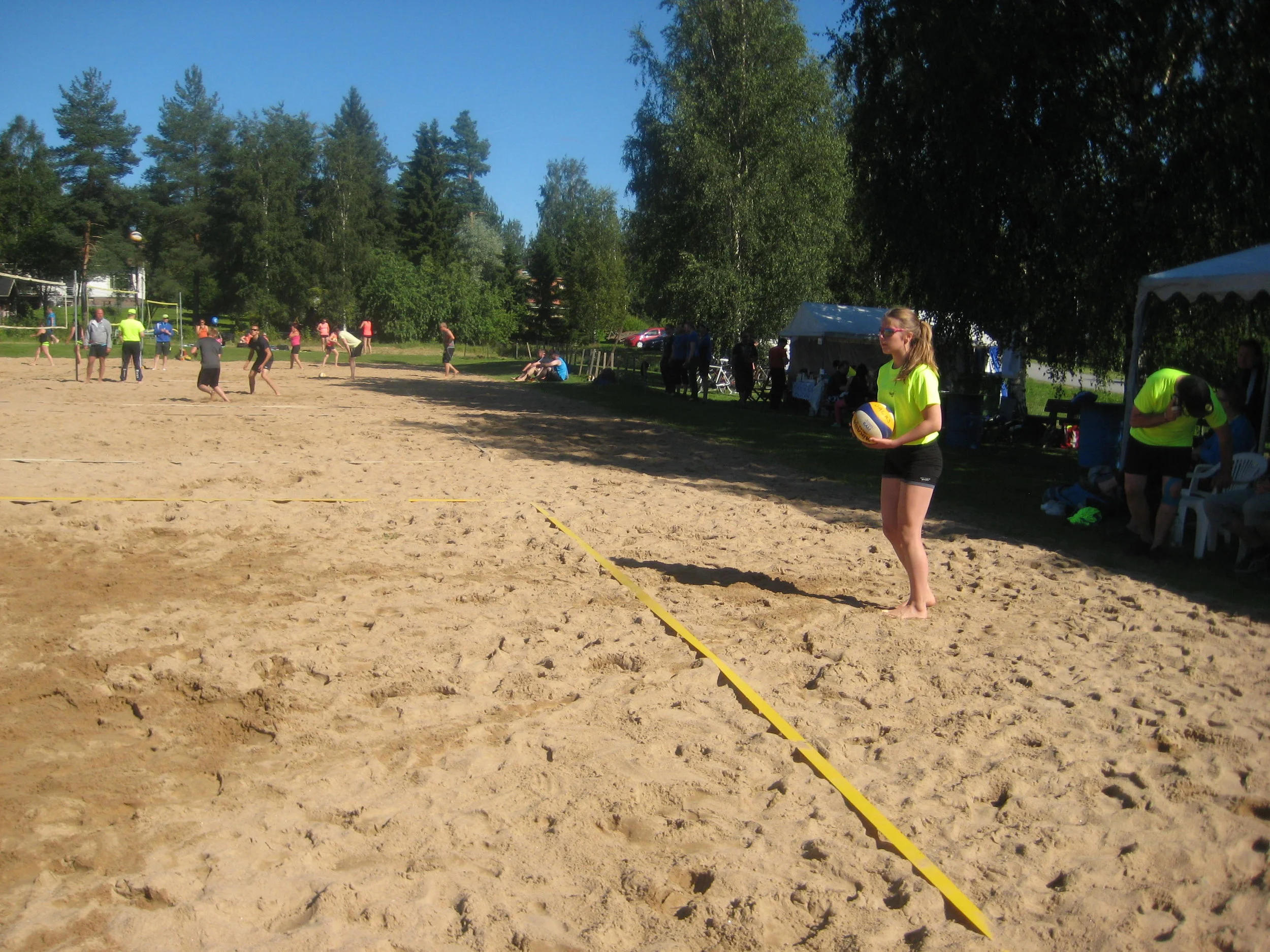 Aukusti-Beach Lamminjärven biitsikentillä 10.8. lauanataina 9:30 alkaen