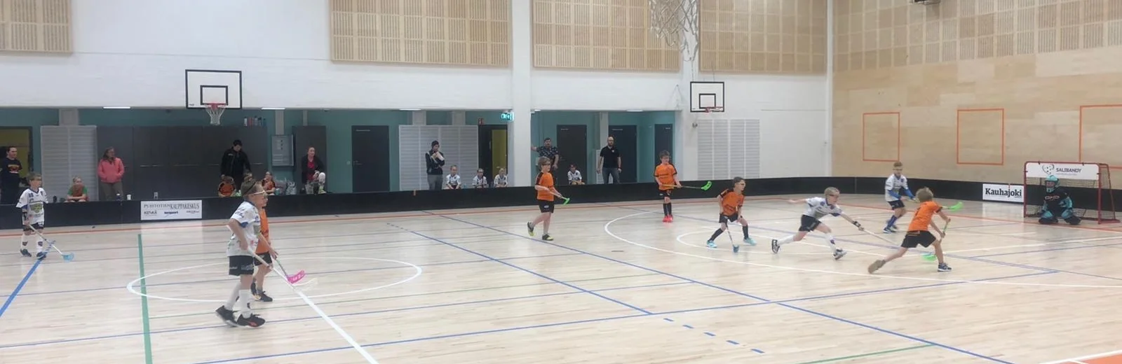 F-juniorit treenipelissä Kauhajoella