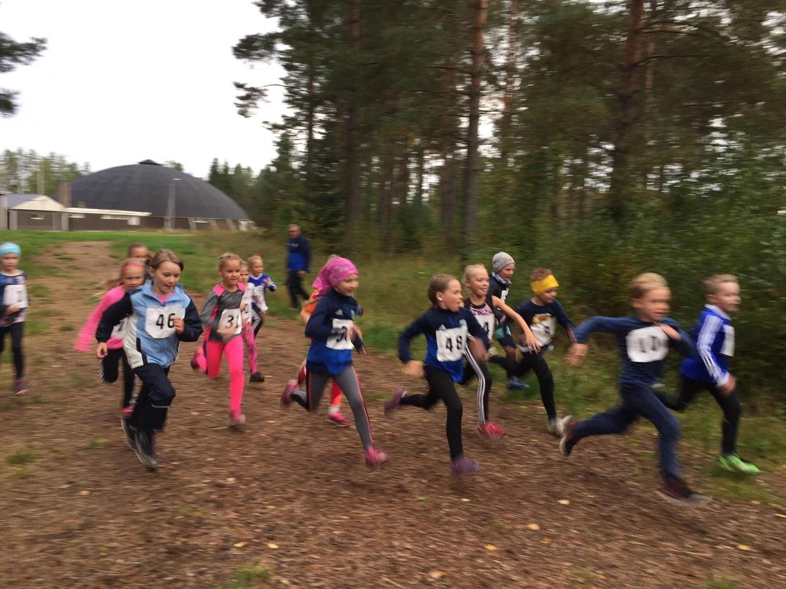 Maastojuoksun Jalasjärvi-cupin osakilpailu Koskuella