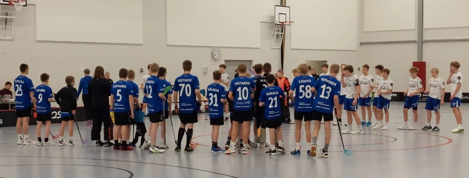 P15-joukkueen vuoden viimeiset sarjapelit