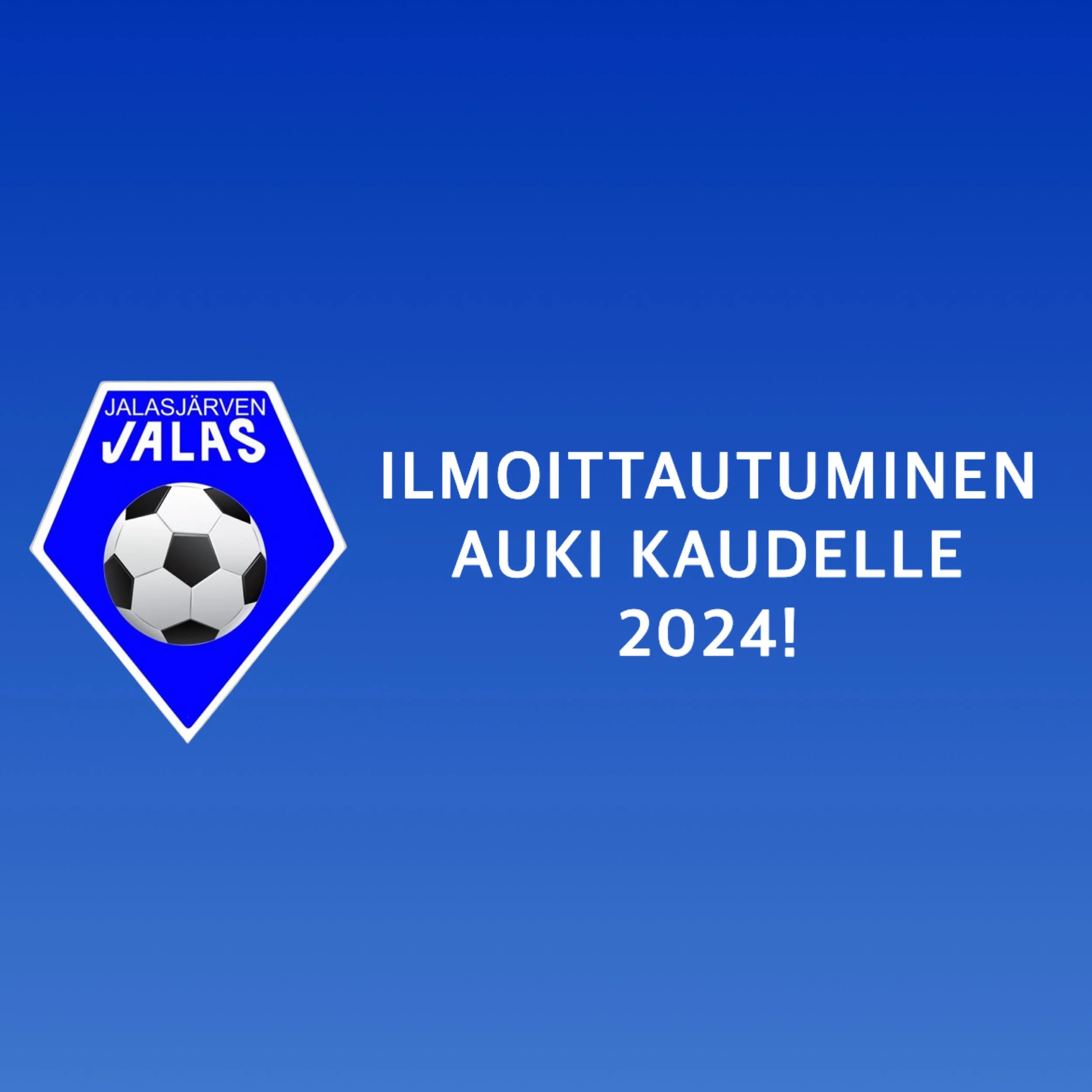 Ilmoittautuminen kaudelle 2024 on käynnissä!