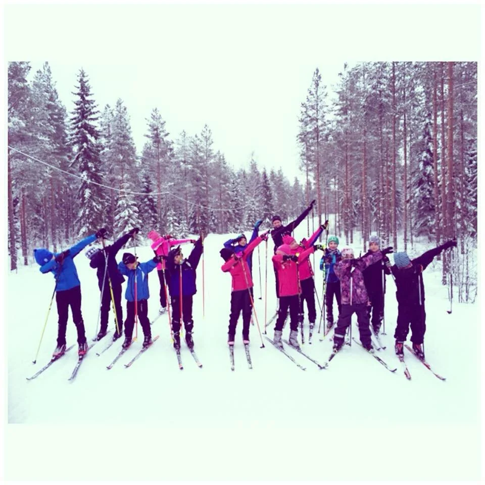 Hiihtotekniikan harjoituksia aikuisille viikolla 10