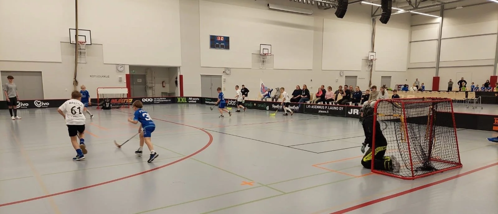 P10-joukkueilla kotiturnaus