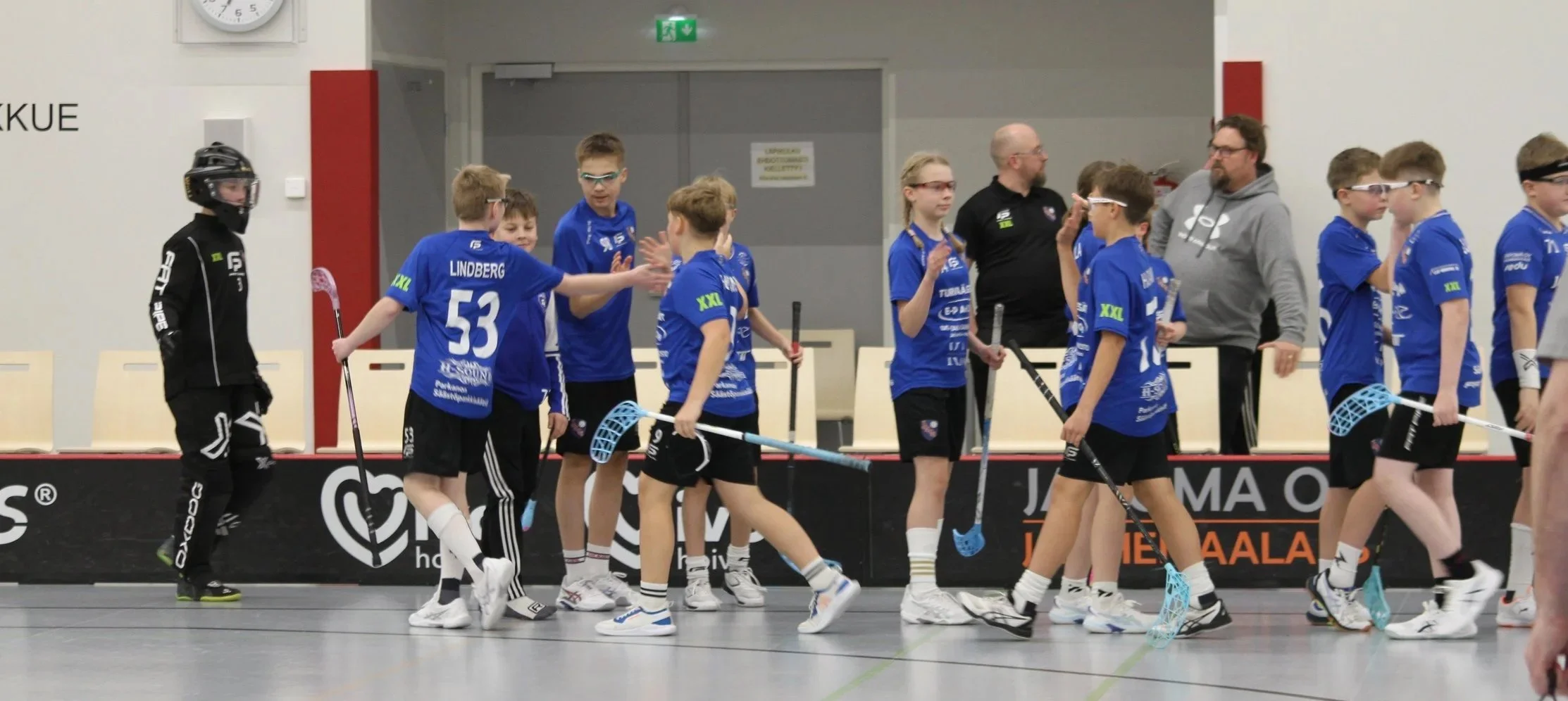 P13 joukkueella kotiturnaus