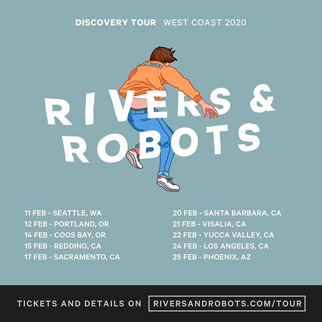 Tickets are on sale now for our West Coast tour! Don&rsquo;t miss out; grab yours now at link in our profile.

#discoverytour #westcoast