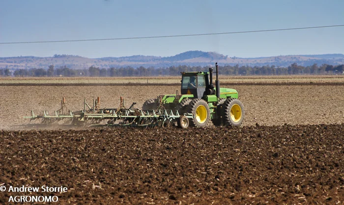 Chisel ploughing