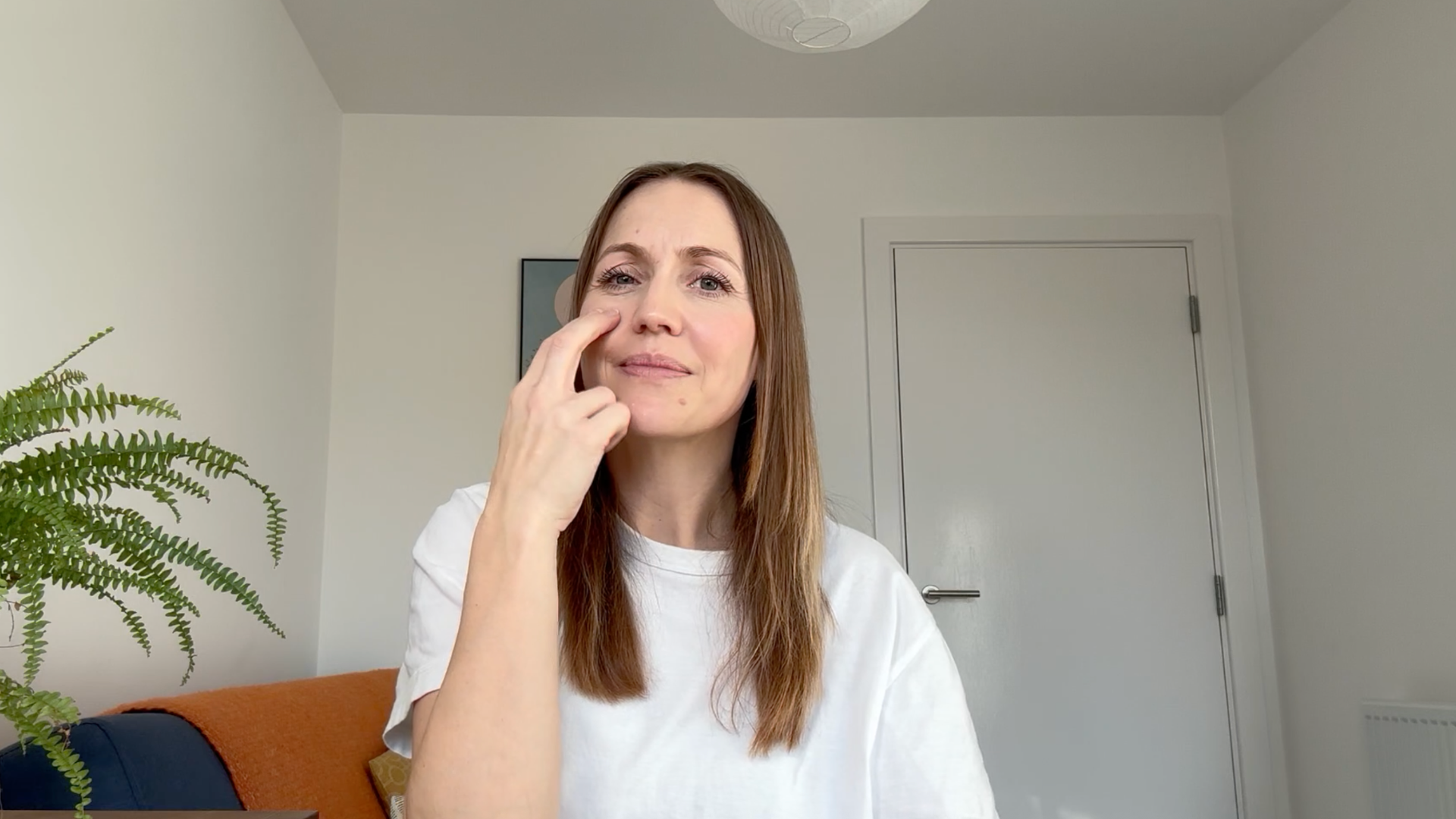 Tapping to have an amazing day