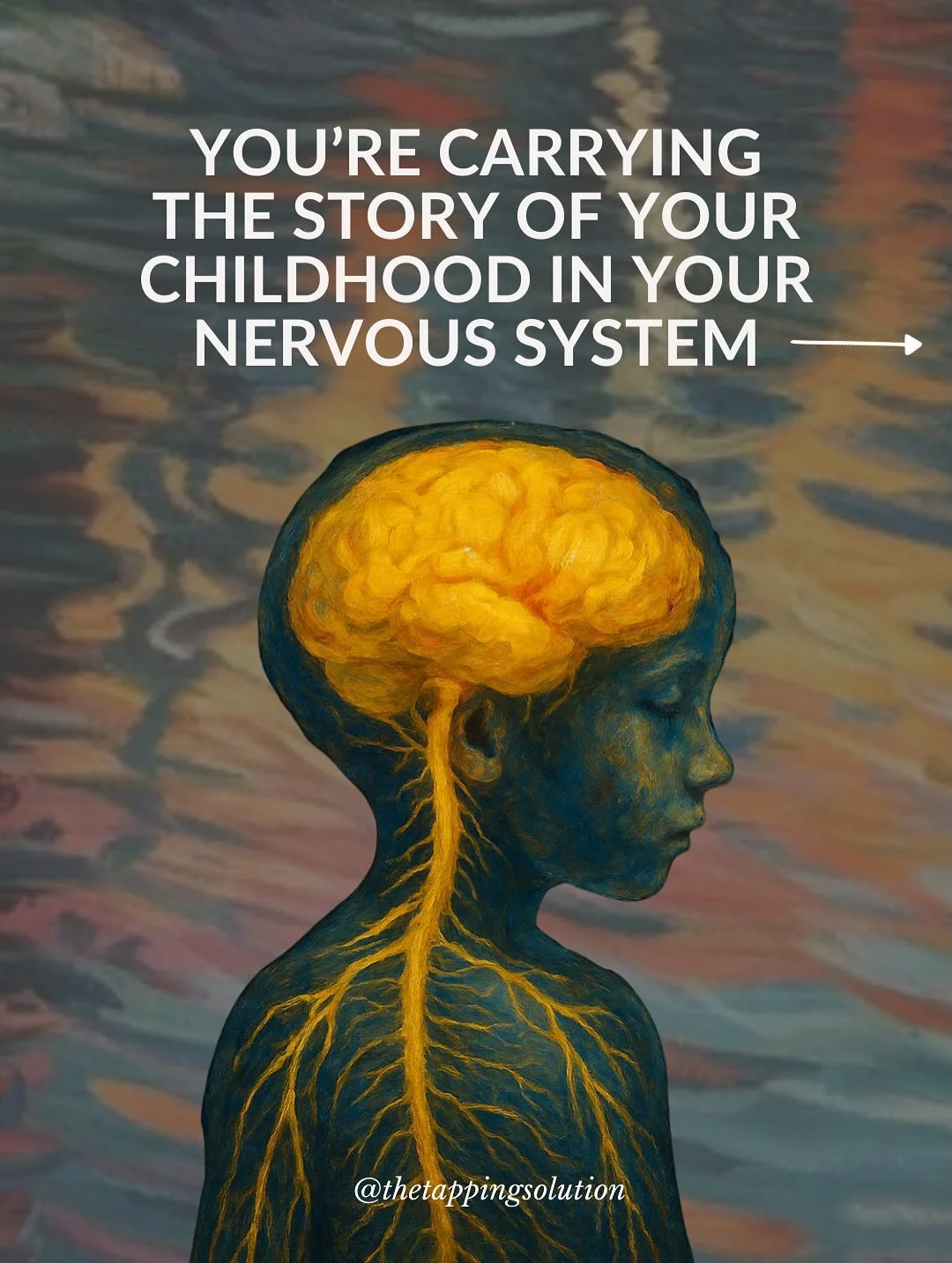 The story of your childhood still lives in your nervous system. The patterns you learned early on, how to respond to stress, fear, love, and safety, can continue to shape your adult life.
But here’s the thing: your childhood shaped you, it doe