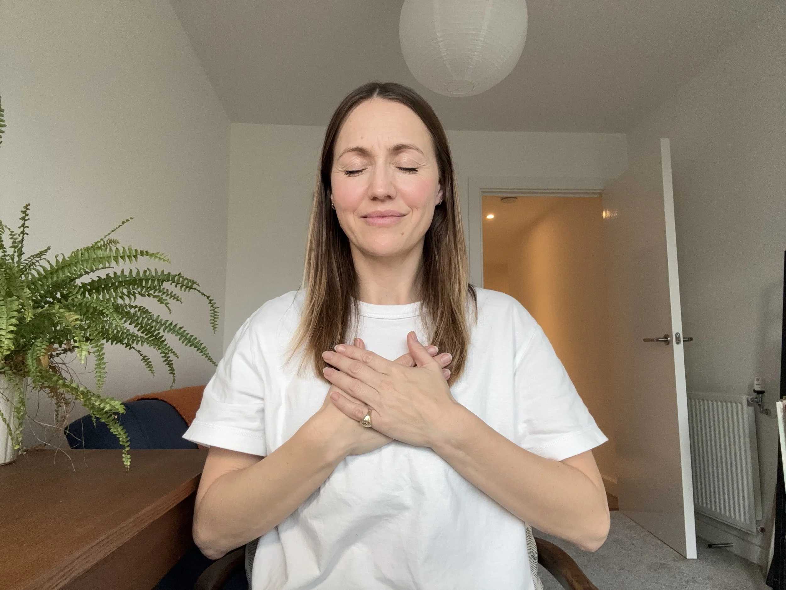 Image representing calm and nervous system regulation after burnout recovery