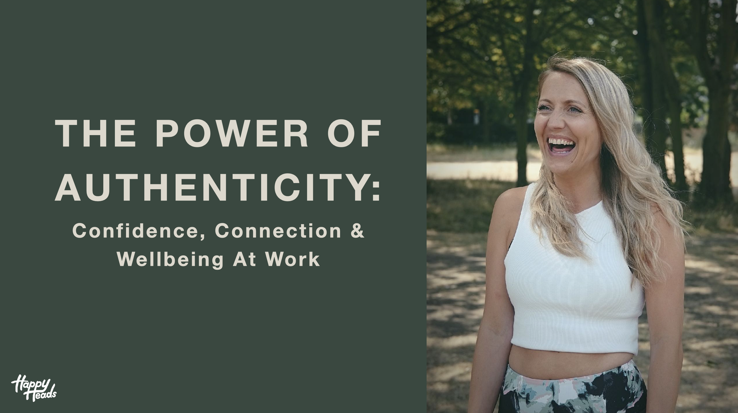 Speaker delivering a talk on the power of authenticity at work, highlighting confidence, connection, and wellbeing.