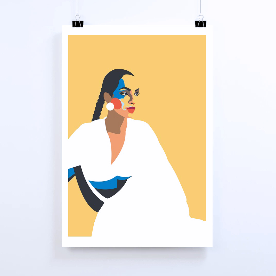 Sade art print
