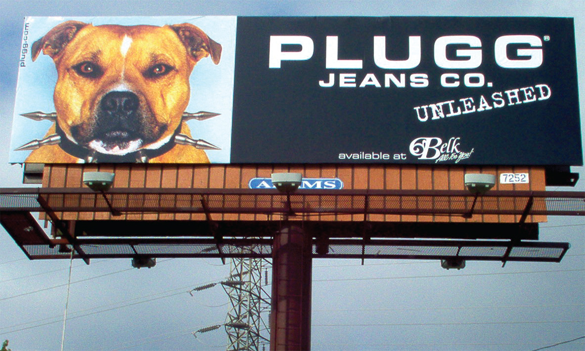 Plugg Jeans Billboard