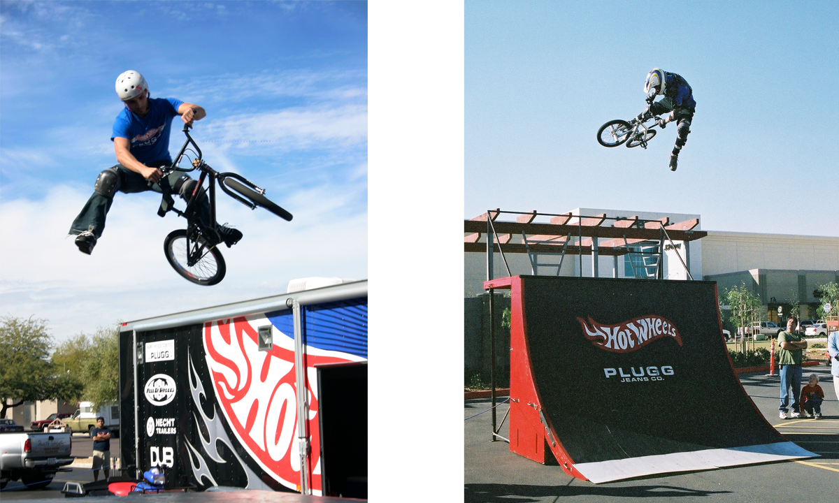 Plugg Unleashed Tour featuring the Hot Wheels BMX Bike Team