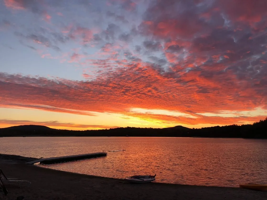 Ever seen a sky so perfect? At Garden Island you can!! 🌅