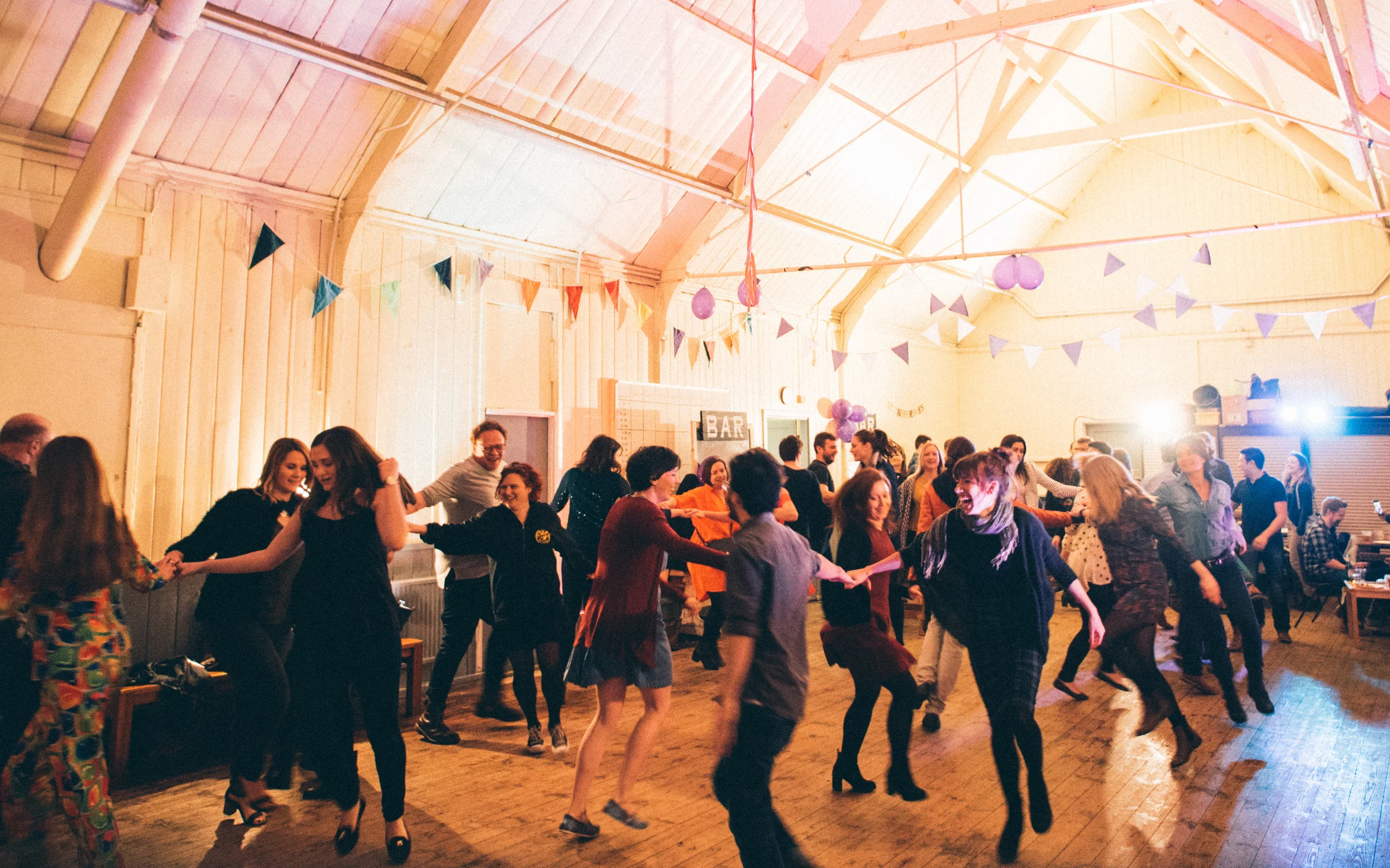  'Twmpath and Tequila' Charity event, Cardiff. Image by Orhan Aydin