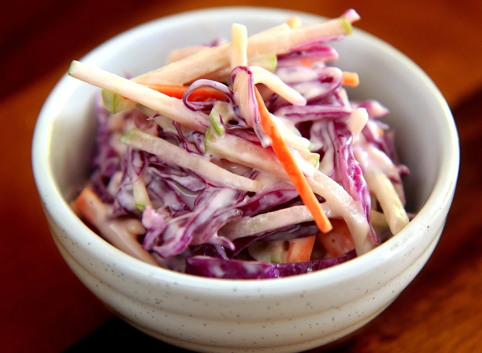 Crunchy, Colorful Coleslaw 