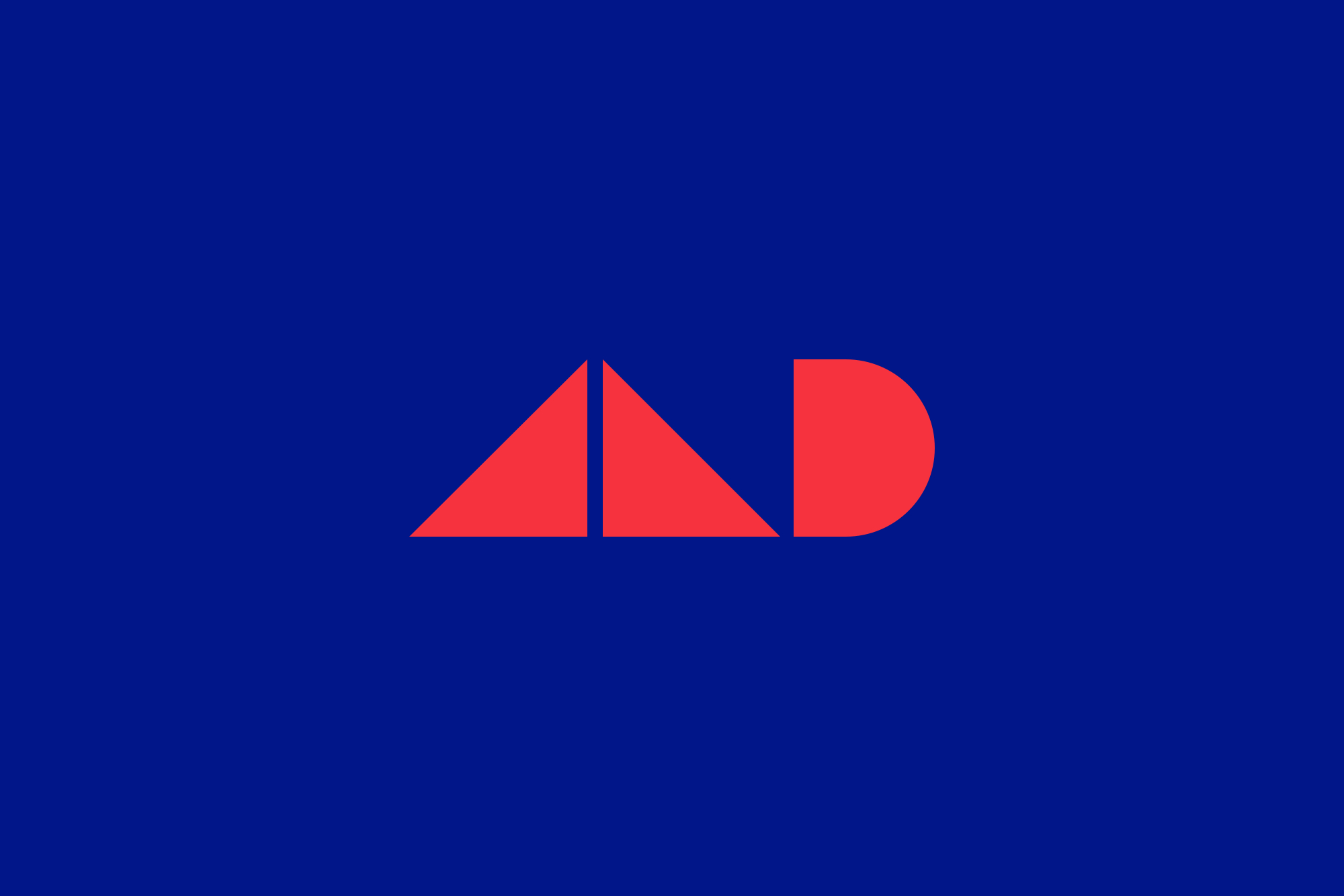 Identity for Studio And , a Dublin based architectural and interior design practice. The studio's bold output utilises form, colour and space in a unique and playful manner, all of which have been reflected in this striking visual identity. Visual identity created at Grandson .