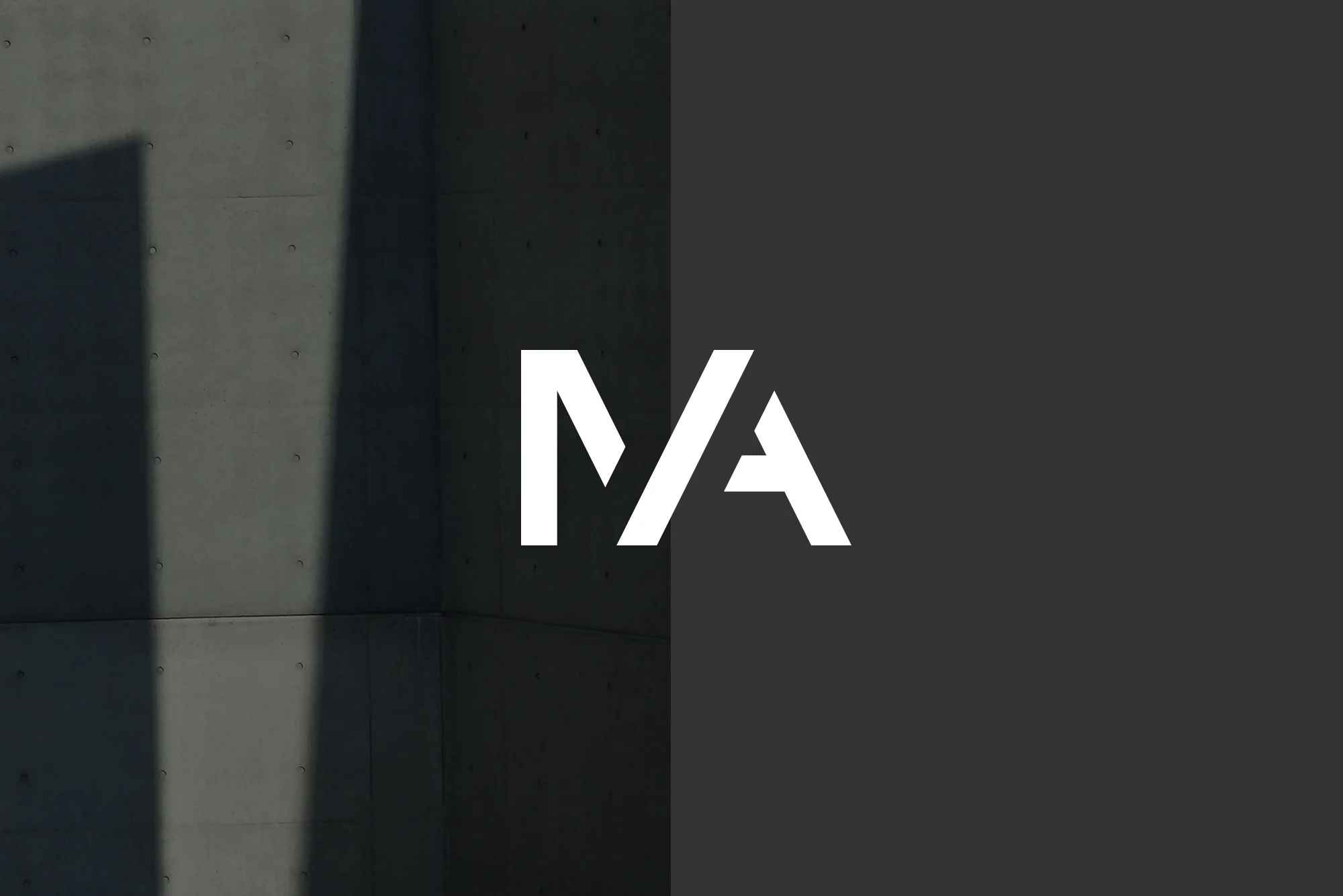 Rebrand for McGahon Architects, a design-led, architectural practice based in Dundalk. An integral part of the rebrand was McGahon Architects wish to update the abbreviation of their name from McGA to MA. We represented this change with the creation of a robust monogram inspired by the light and shadows associated with the practice of architecture. The mark was then paired with a sleek logotype conveying simplicity, proportion and elegance.