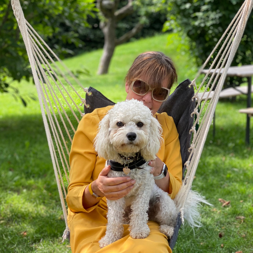 Jag blev med hund i slutet av förra året. Hunden Frasse.