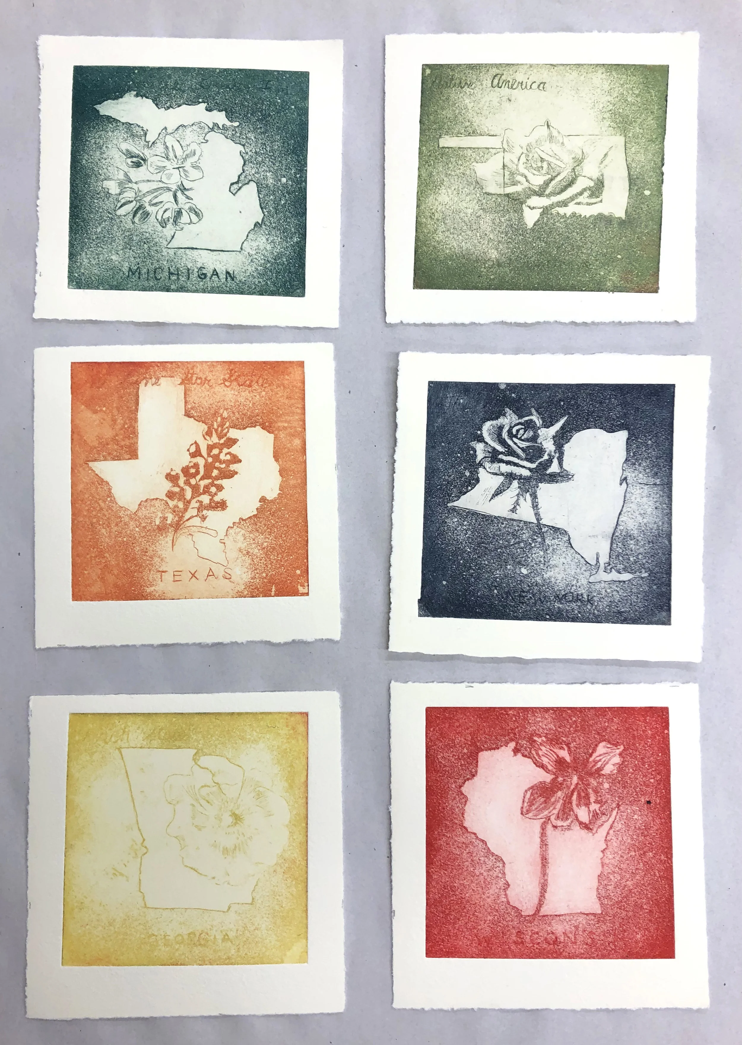 "The Journey" Series, final prints