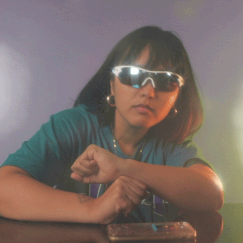 Sunglasses Vibing GIF by #sazanimation-source.gif